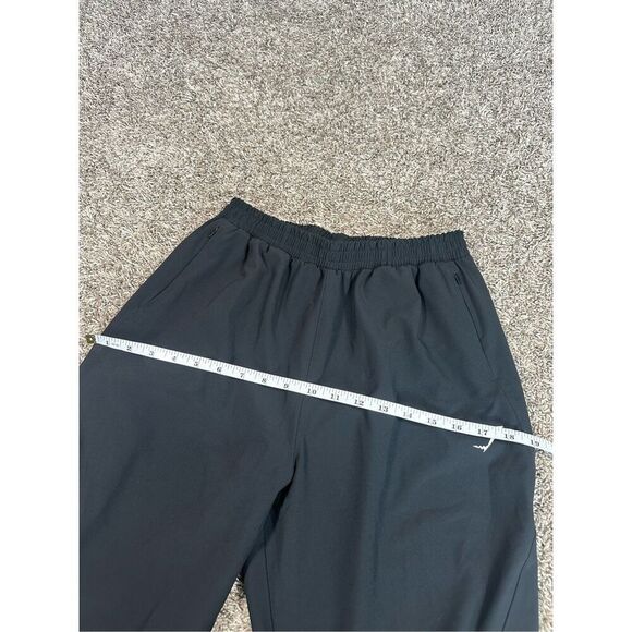 Gymshark Everyday Woven Pants Black Women’s S Tapered Leg Elastic Pull on Gym - Picture 11 of 13